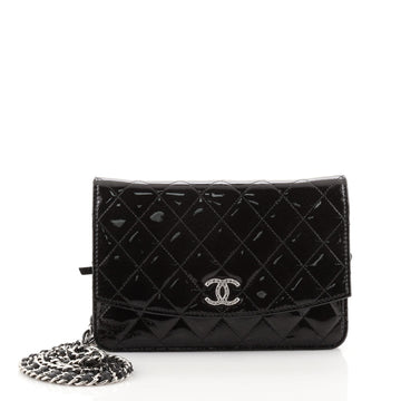 Chanel Brilliant Wallet on Chain Quilted Patent