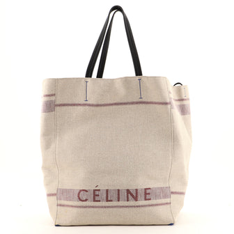 Celine Phantom Cabas Tote Canvas Medium