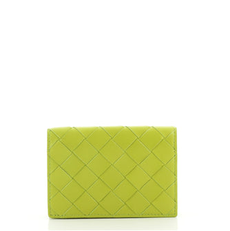 Bottega Veneta Flap Card Case Intrecciato Nappa