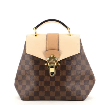 Louis Vuitton Clapton Backpack Damier and Leather