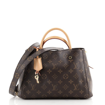 Louis Vuitton Montaigne Handbag Monogram Canvas BB