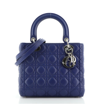 Christian Dior Lady Dior Bag Cannage Quilt Lambskin Medium