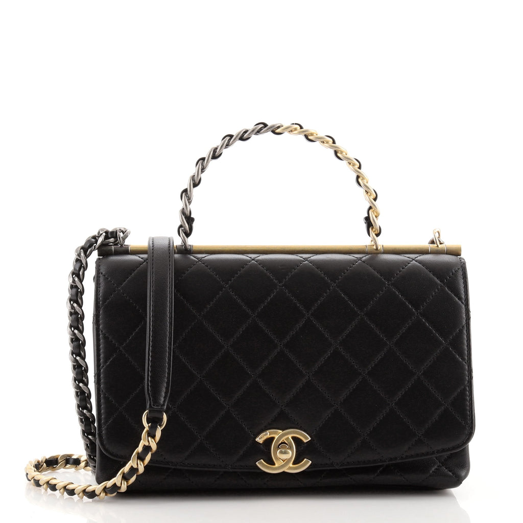 small chanel bag with chain