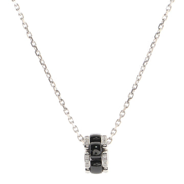 Chanel Ultra Pendant Necklace 18k White Gold with Diamonds and Hematite
