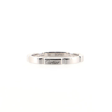 Cartier Maillon Panthere Wedding Band Ring 18K White Gold