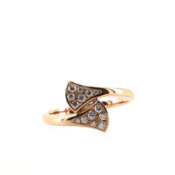 Bvlgari Divas Dream Ring 18K Rose Gold with Diamonds