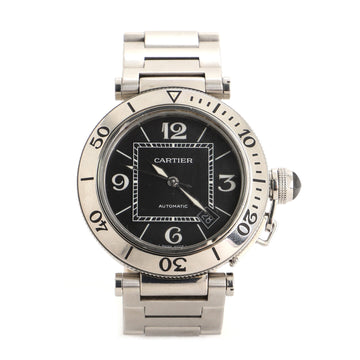 Cartier Pasha Seatimer Automatic Watch Stainless Steel 40