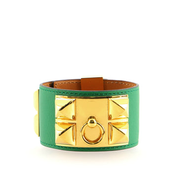 Hermes Collier de Chien Bracelet Leather