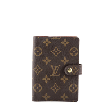 Louis Vuitton Ring Agenda Cover Monogram Canvas PM