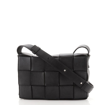 Bottega Veneta Cassette Crossbody Bag Maxi Intrecciato Leather