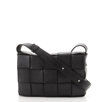 Bottega Veneta Cassette Crossbody Bag Maxi Intrecciato Leather