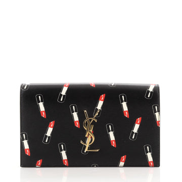 Saint Laurent Classic Monogram Clutch Printed Leather
