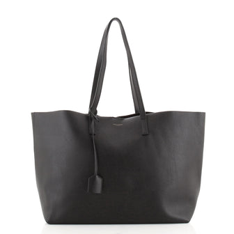 Saint Laurent Shopper Tote Leather Large