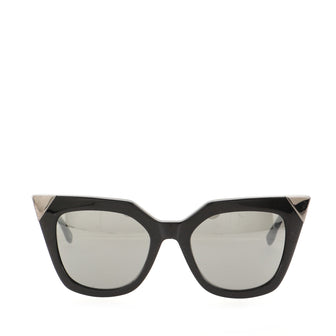 Fendi Iridia Cat Eye Sunglasses Acetate with Metal