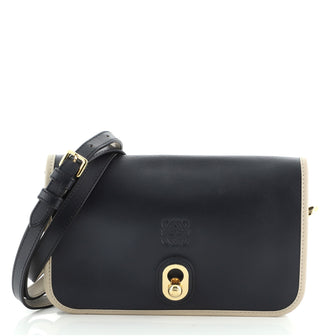Loewe Anagram Lock Crossbody Bag Leather