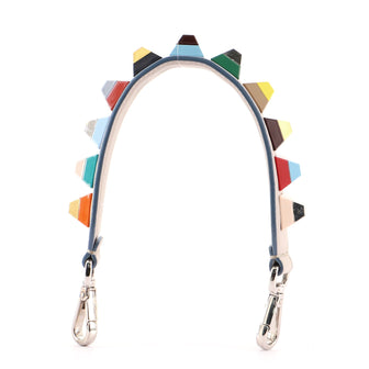 Fendi Strap You Shoulder Strap Studded Leather Short
