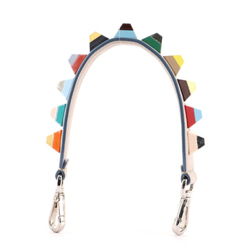 Fendi Strap You Shoulder Strap Studded Leather Short