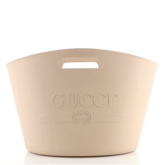 Gucci Logo Tote Rubber Large
