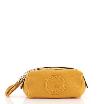 Gucci Soho Toiletry Pouch Leather Small