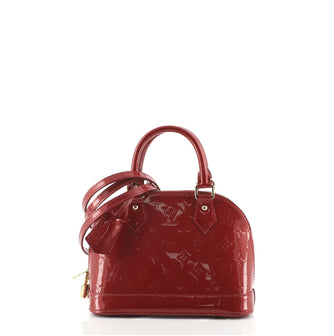 Louis Vuitton Alma Handbag Monogram Vernis BB