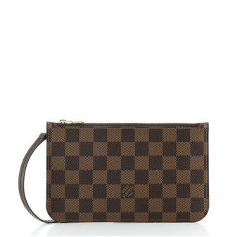 Louis Vuitton Neverfull Pochette Damier Small