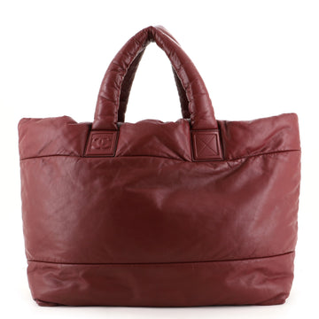 Chanel Coco Cocoon Reversible Tote Quilted Lambskin Large