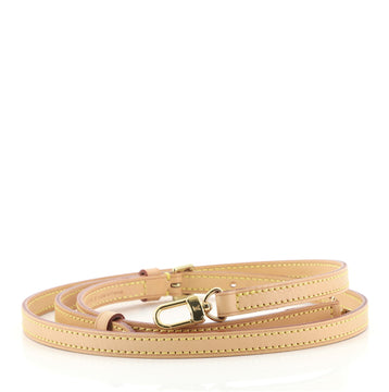 Louis Vuitton Adjustable Shoulder Strap Vachetta Leather 12mm