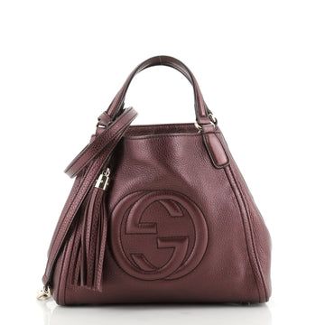 Gucci Soho Convertible Shoulder Bag Leather Small