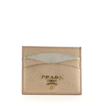Prada Card Holder Saffiano Leather