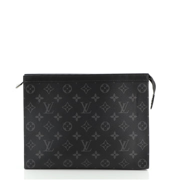 Louis Vuitton Pochette Voyage Monogram Eclipse Canvas MM