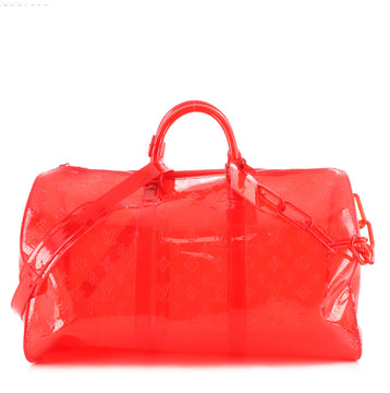 Louis Vuitton Keepall Bandouliere Bag Limited Edition Monogram PVC 50