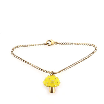 Chanel CC Mushroom Bracelet Metal with Enamel