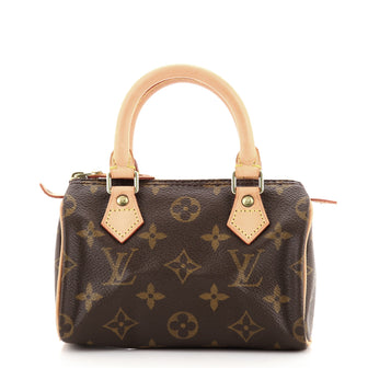 Louis Vuitton Speedy Mini HL Handbag Monogram Canvas