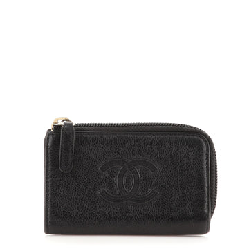 Chanel Timeless Zip Key Pouch Caviar