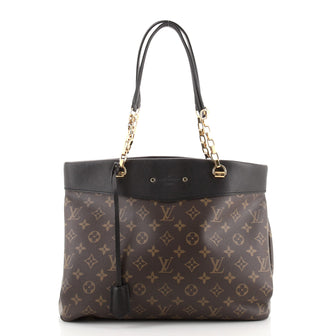 Louis Vuitton Pallas Shopper Monogram Canvas and Calfskin