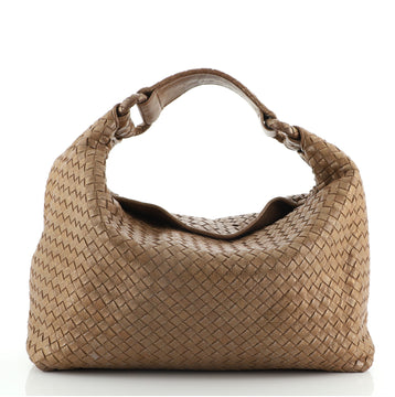 Bottega Veneta Sloane Hobo Intrecciato Nappa Medium