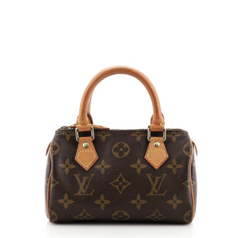 Louis Vuitton Speedy Mini HL Handbag Monogram Canvas