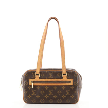 Louis Vuitton Cite Handbag Monogram Canvas MM