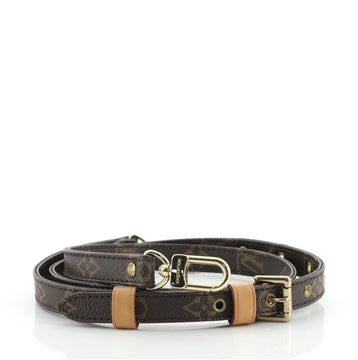 Louis Vuitton Adjustable Shoulder Strap Monogram Canvas 16mm