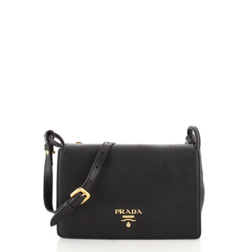 Prada Flap Crossbody Bag Vitello Daino Medium