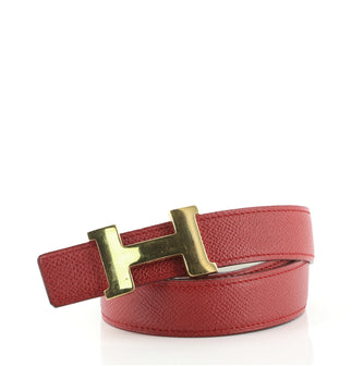 Hermes Constance Reversible Belt Leather Thin