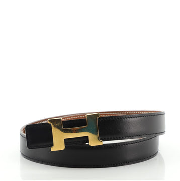 Hermes Constance Reversible Belt Leather Thin