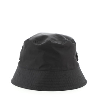 Prada Logo Bucket Hat Nylon
