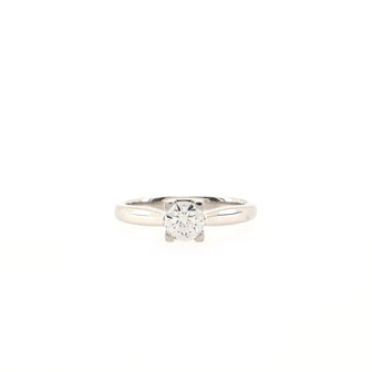 Harry Winston HW Solitaire Ring Platinum with RBC Diamond D/VVS2 0.51CT