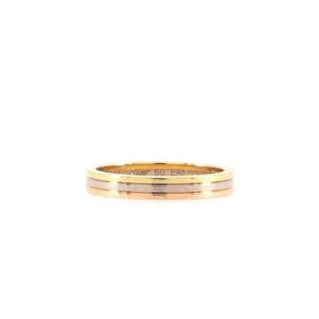 Cartier Trinity Wedding Band Ring 18K Tricolor Gold 3.5mm