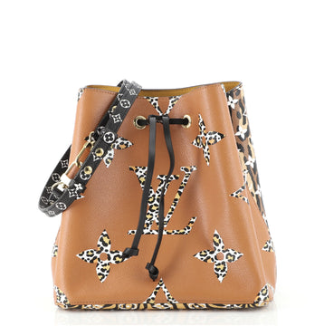Louis Vuitton NeoNoe Handbag Limited Edition Jungle Monogram Giant
