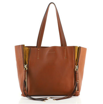 Chloe Milo Shopping Tote Leather Medium