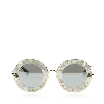 L'Aveugle Par Amour Round Sunglasses Acetate