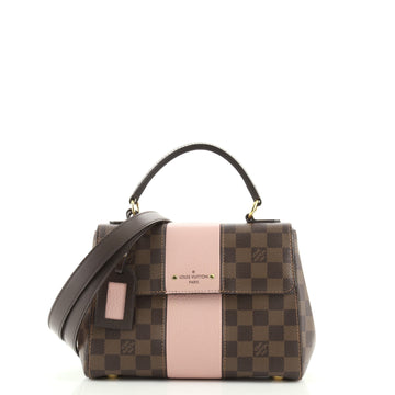 Louis Vuitton Bond Street Handbag Damier with Leather BB