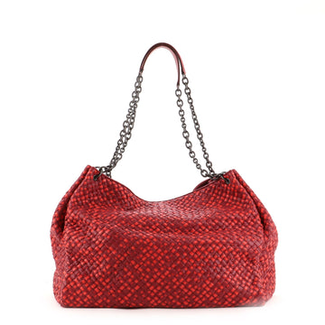 Bottega Veneta Chain Shopper Tote Intrecciato Nappa XL